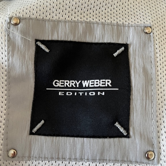 GERRY WEBER Grey Lightweight Zip Front Jacket Casual Neutral Travel Commute - Picture 12 of 16